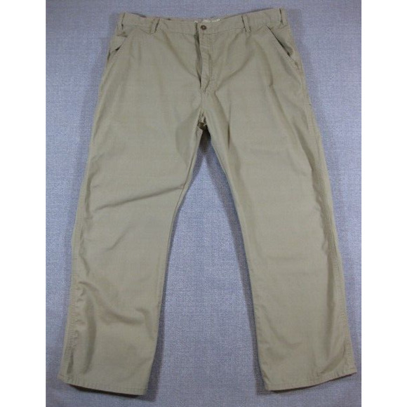 Dickies Pants Mens 40 x 30 Carpenter Five Pocket Hammer Loop Tan - Picture 1 of 15